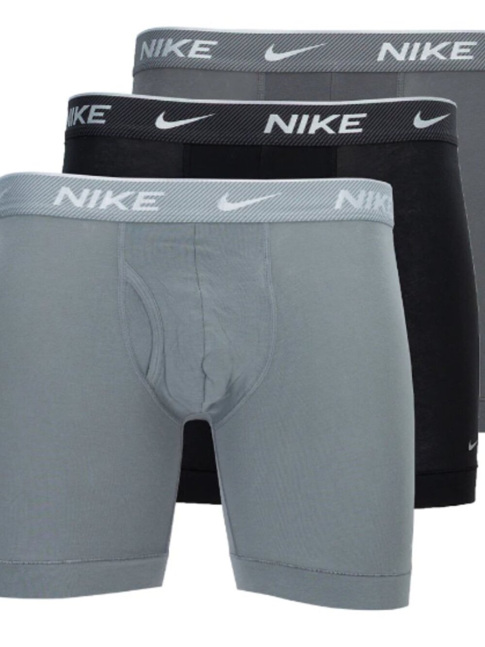 3 Pack Dri-FIT Essential Cotton Stretch Boxer Briefs